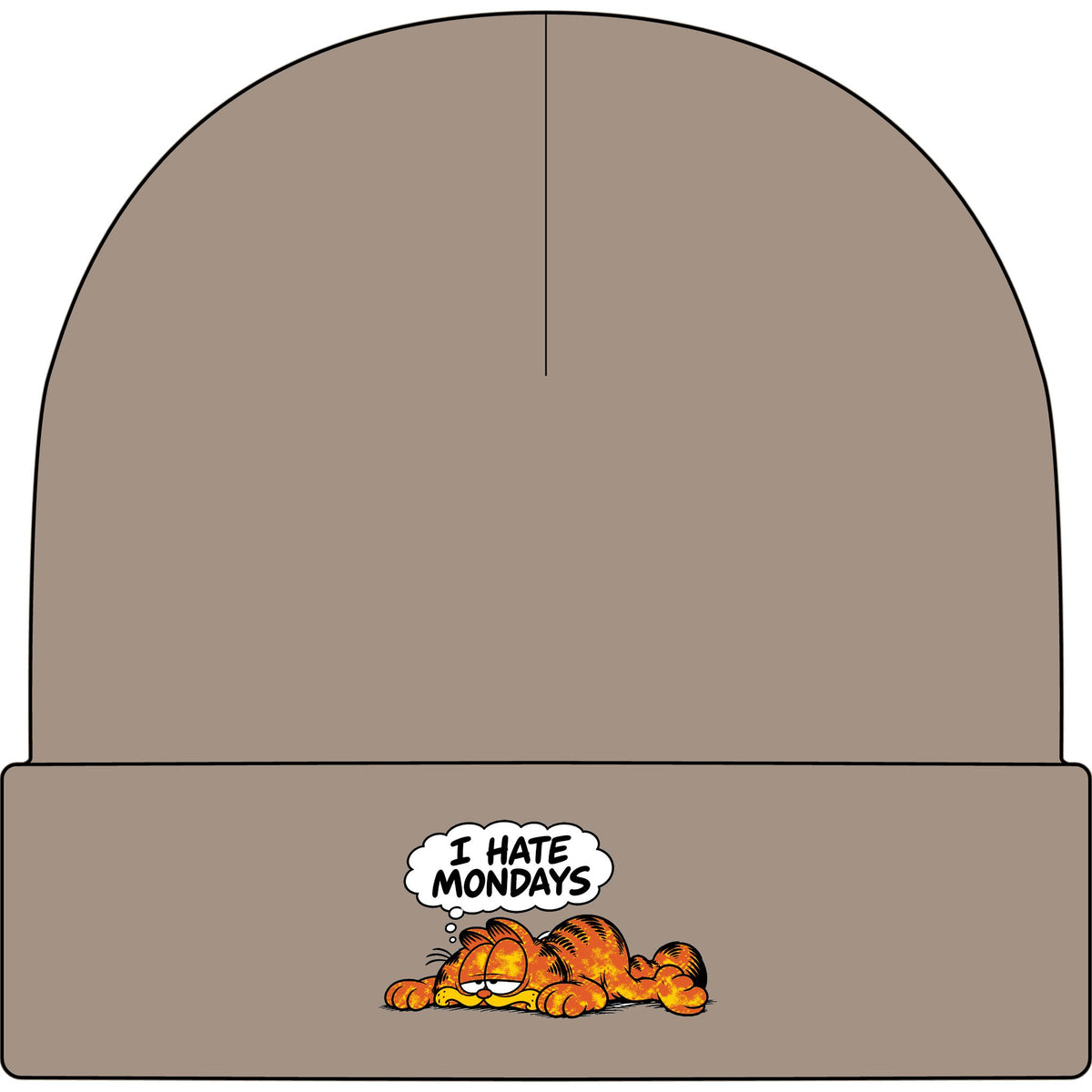 Monday Blues Garfield - AS Colour 1107 Cuff Beanie