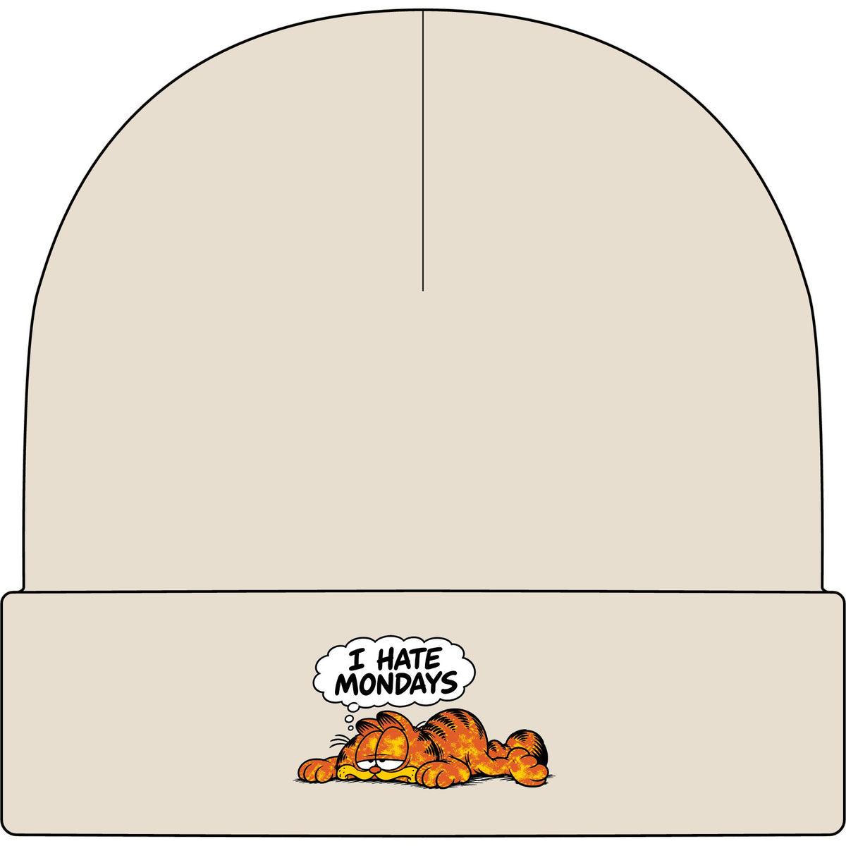 Monday Blues Garfield - AS Colour 1107 Cuff Beanie