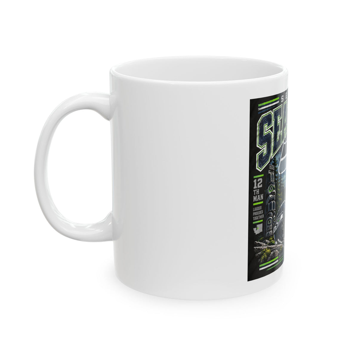 Seattle Seahawks Pride - Ceramic Mug 11oz and 15oz