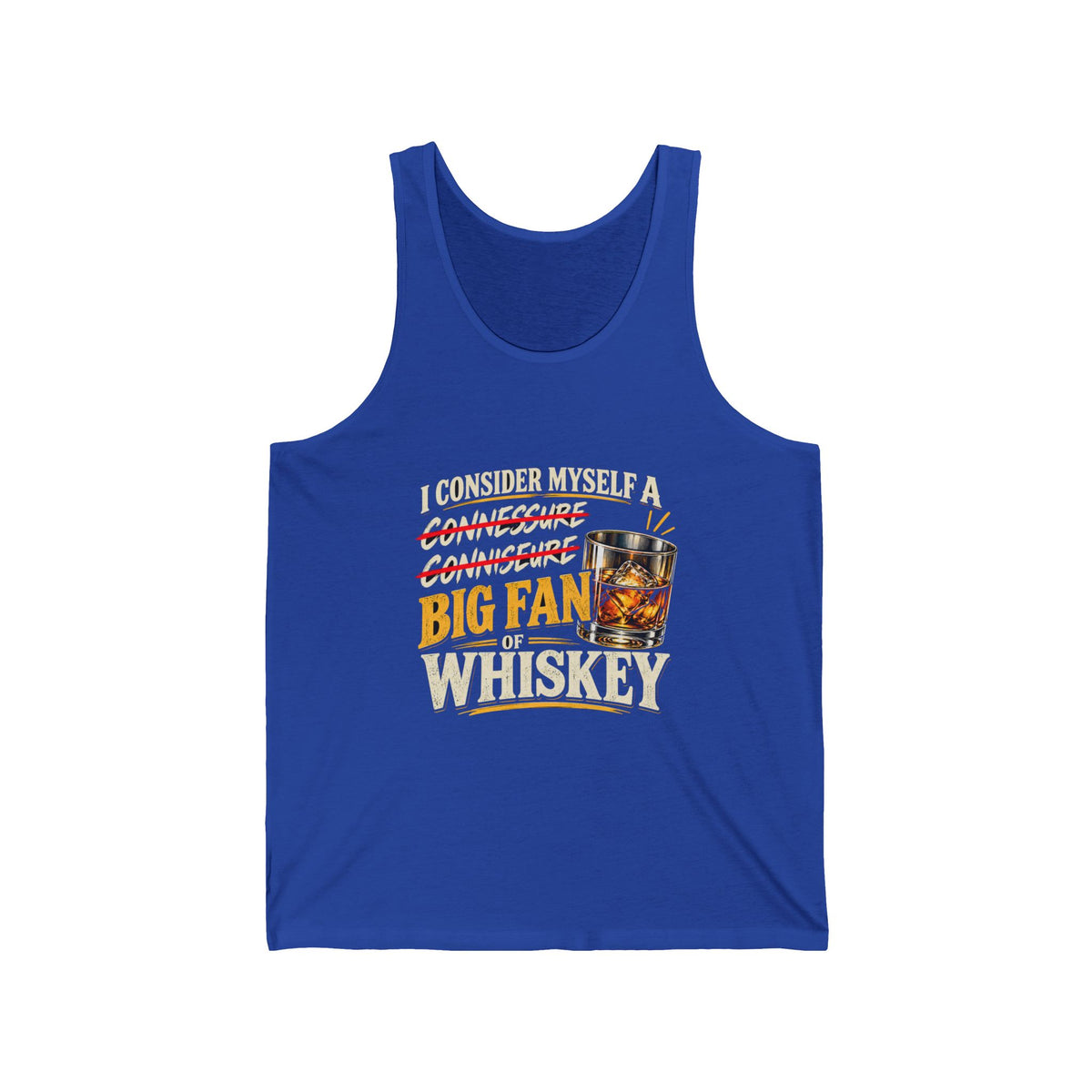 Big Fan of Whiskey - Athletic Tank