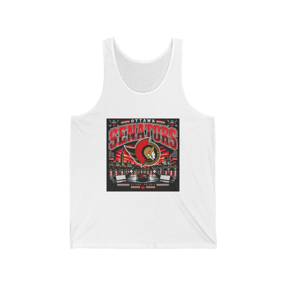 Ottawa Senators Est 1992 - Athletic Tank