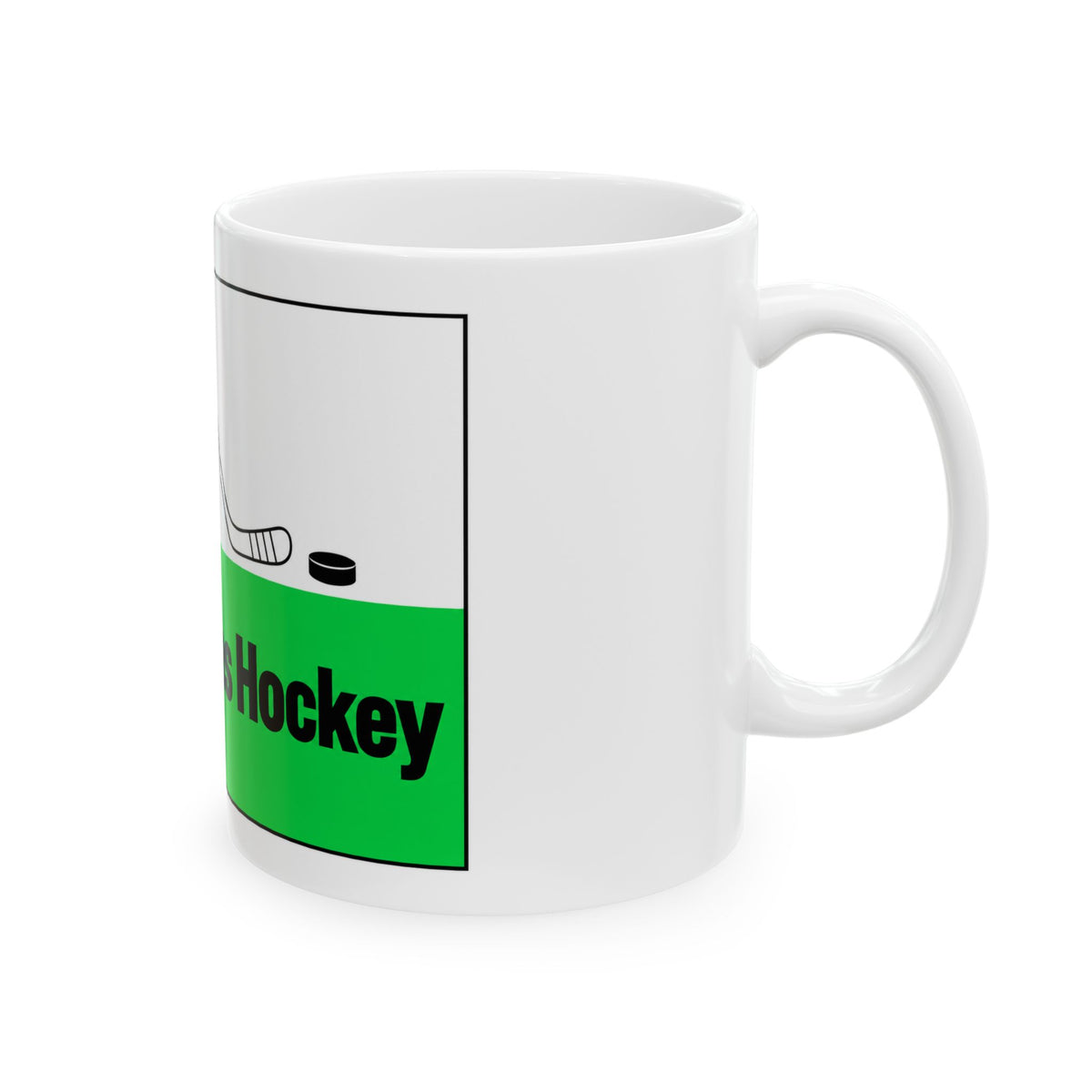 Texas Hockey Flag - Ceramic Mug 11oz and 15oz