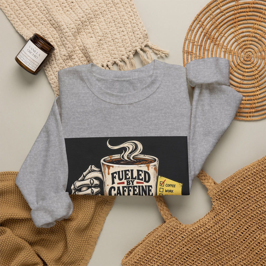Fueled by Caffeine - Crewneck Sweatshirt