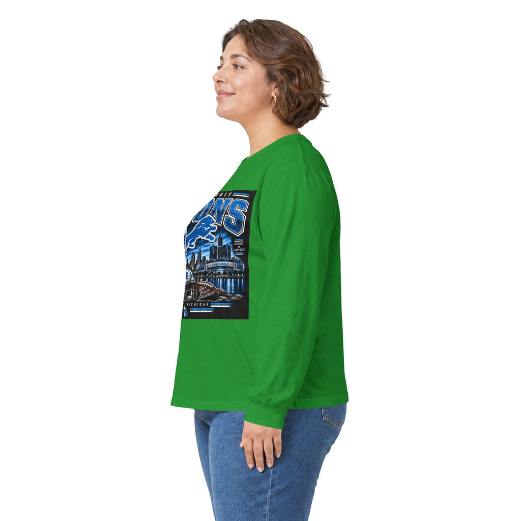 Detroit Lions Grit - Unisex Ultra Cotton Long Sleeve Tee