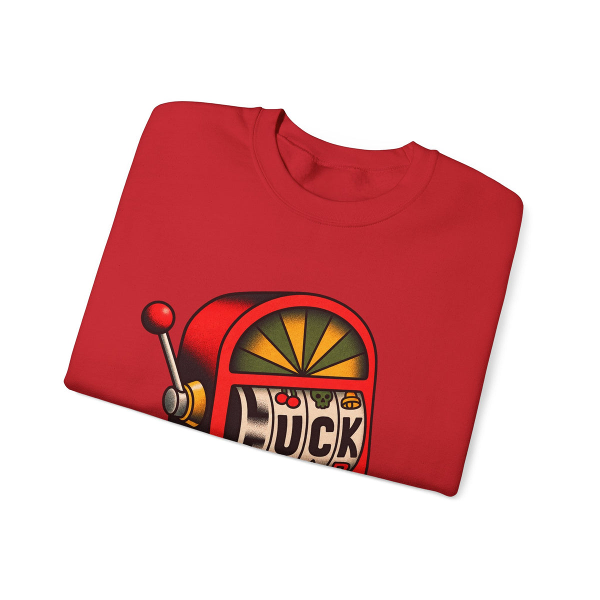 Fuck Slot Machine - Crewneck Sweatshirt