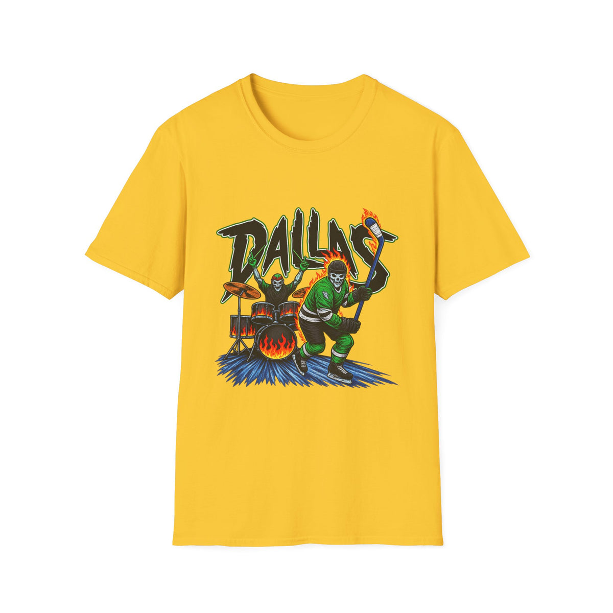 Dallas Stars Skeleton - Classic Tee