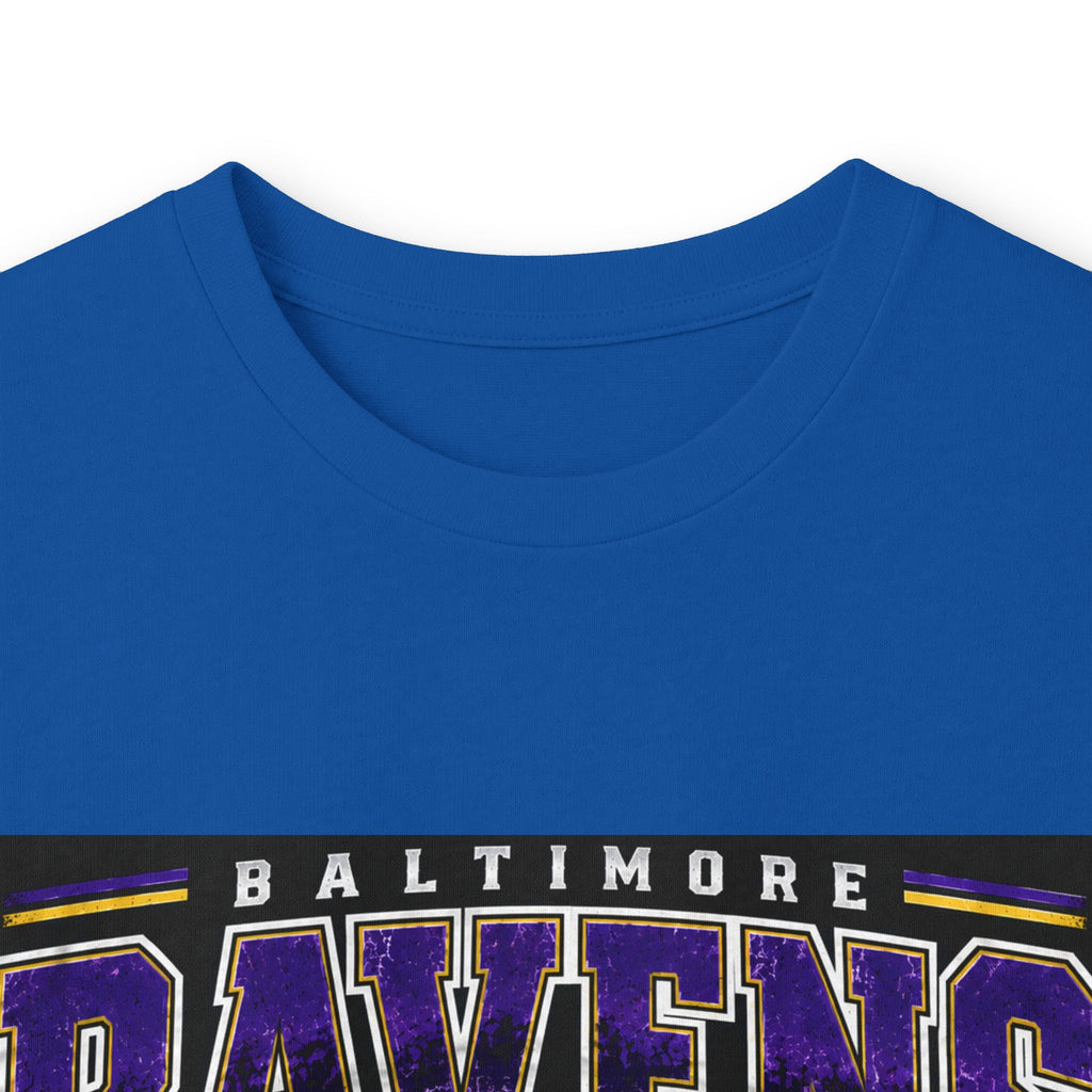 Baltimore Ravens Skyline Tee - Unisex Ultra Cotton Long Sleeve Tee