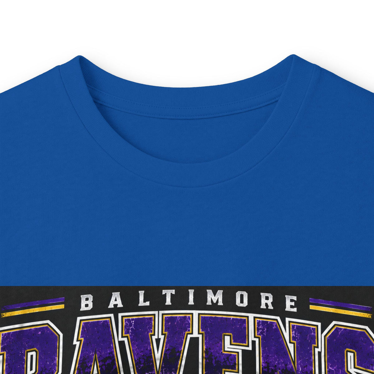Baltimore Ravens Skyline Tee - Unisex Ultra Cotton Long Sleeve Tee