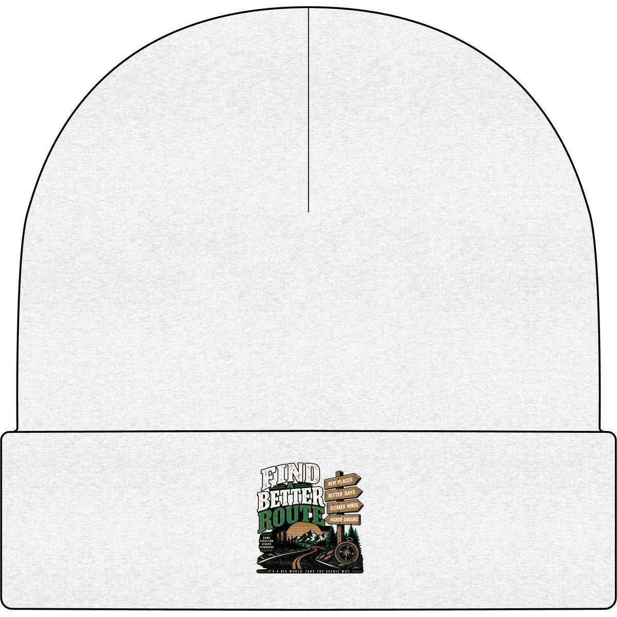 Find A Better Route - AS Colour 1107 Cuff Beanie