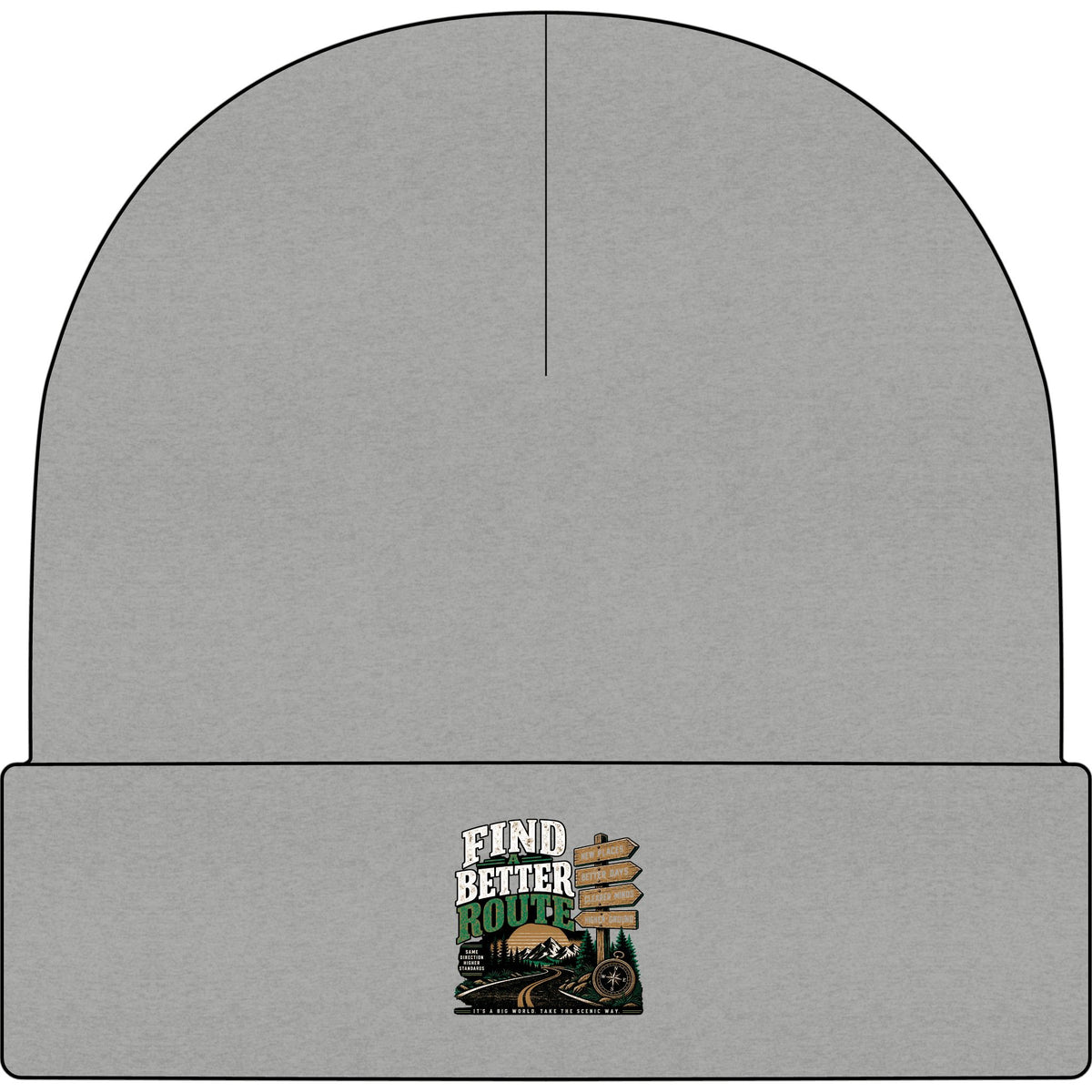 Find A Better Route - AS Colour 1107 Cuff Beanie