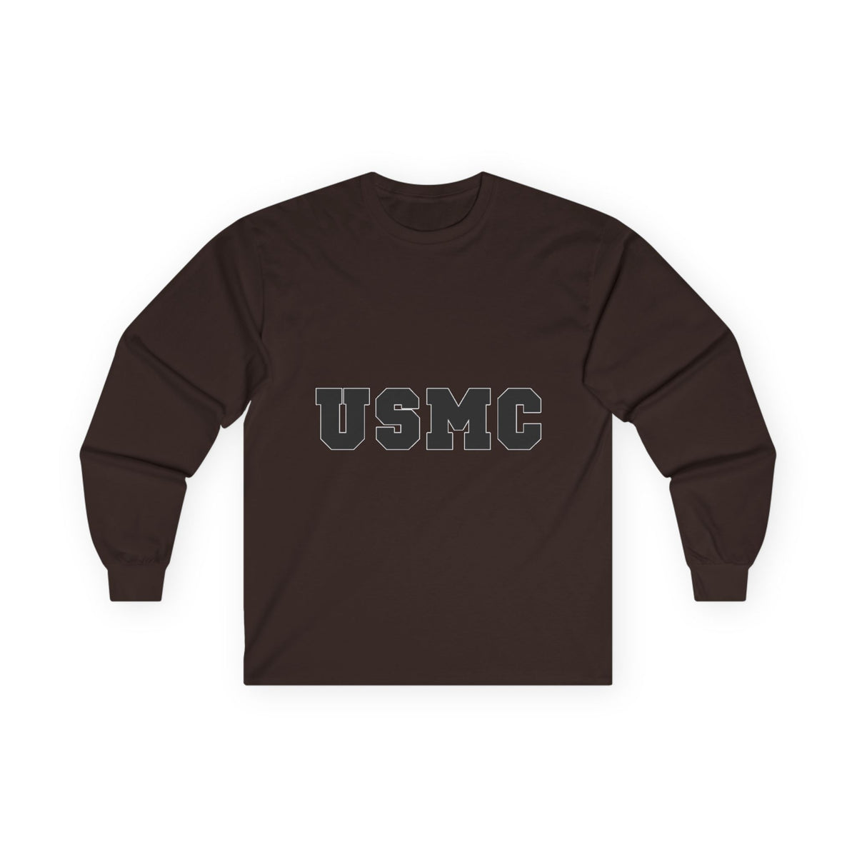 Marine Corps Varsity - Unisex Ultra Cotton Long Sleeve Tee