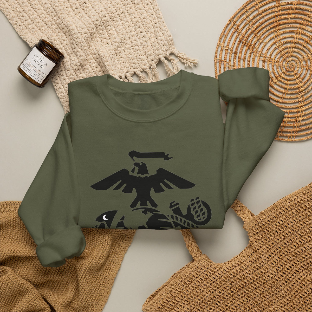 Semper Fi Emblem - Crewneck Sweatshirt