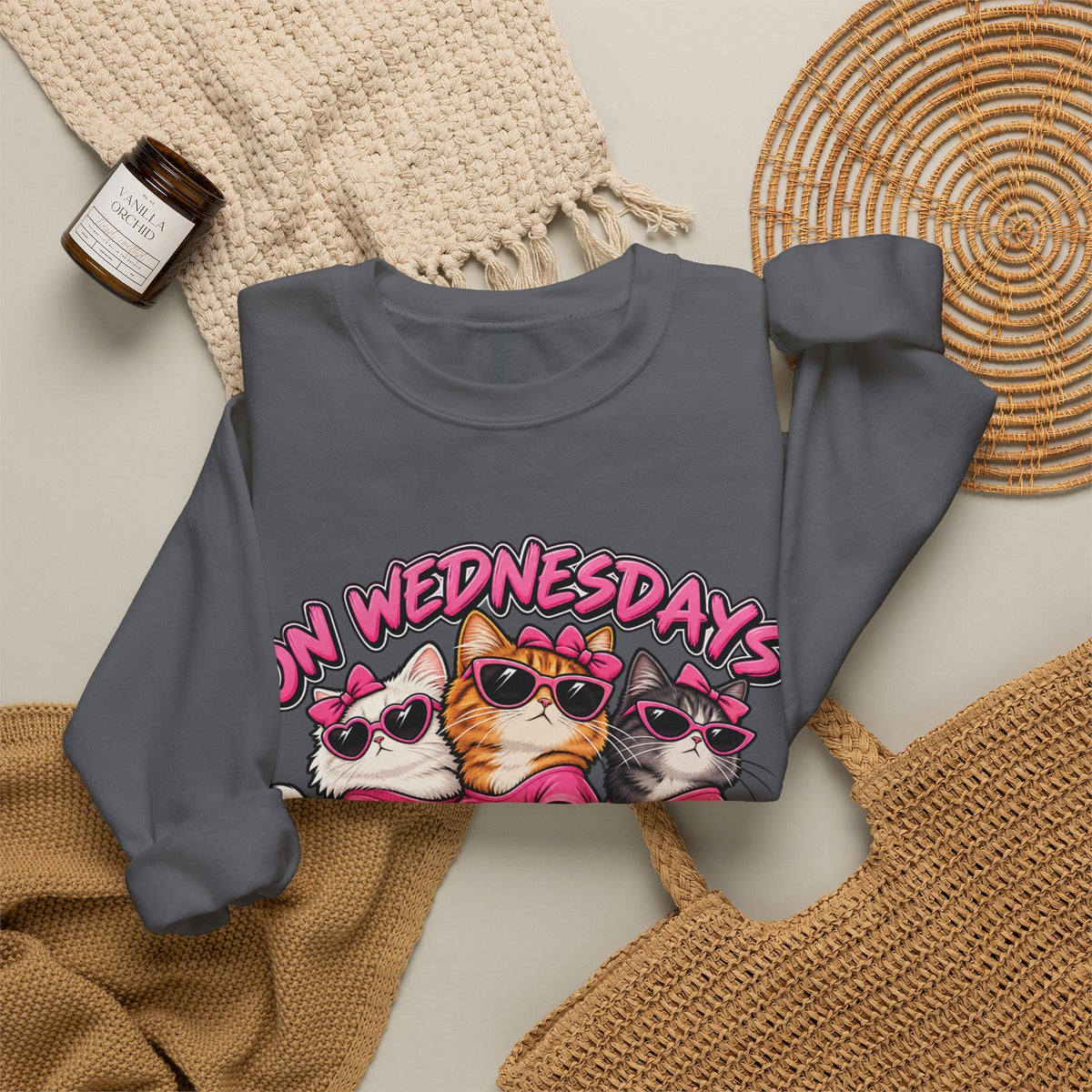 On Wednesdays We Wear Pink - Crewneck Sweatshirt