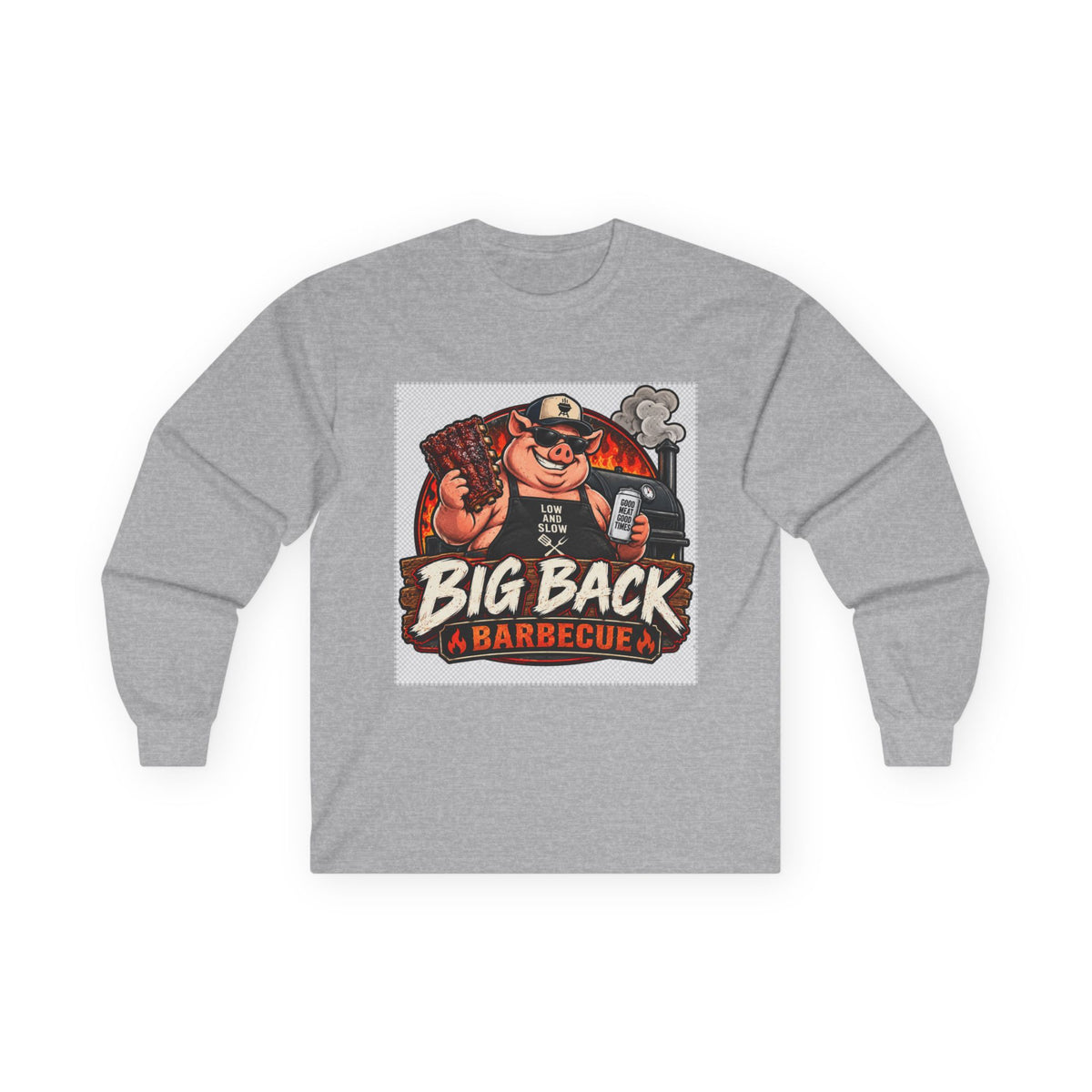 Big Back Barbecue - Unisex Ultra Cotton Long Sleeve Tee
