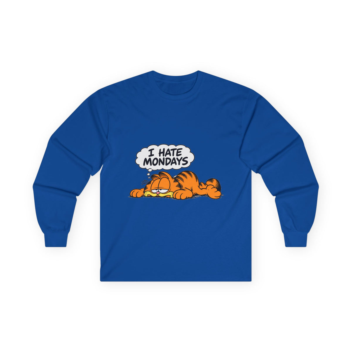 Monday Blues Garfield - Unisex Ultra Cotton Long Sleeve Tee