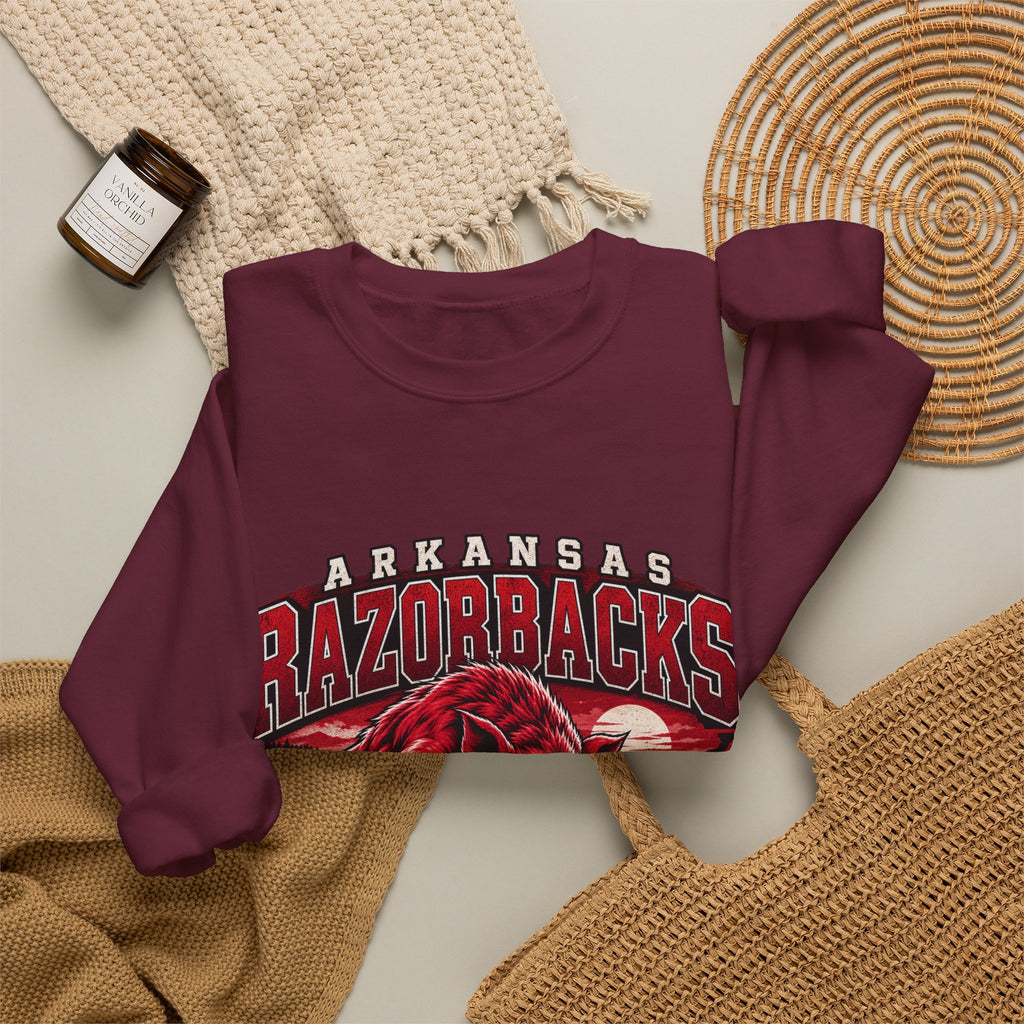 Arkansas Razorbacks State Pride - Crewneck Sweatshirt