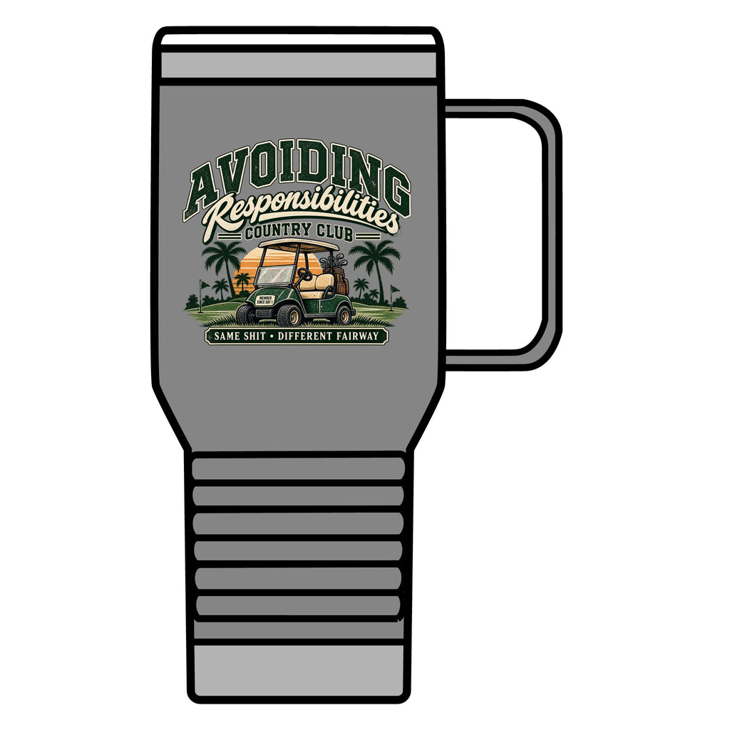 Avoiding Responsibility Country Club - 20oz Insulated Mug