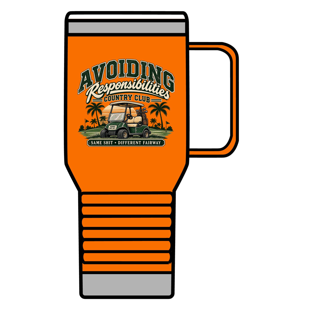 Avoiding Responsibility Country Club - 20oz Insulated Mug