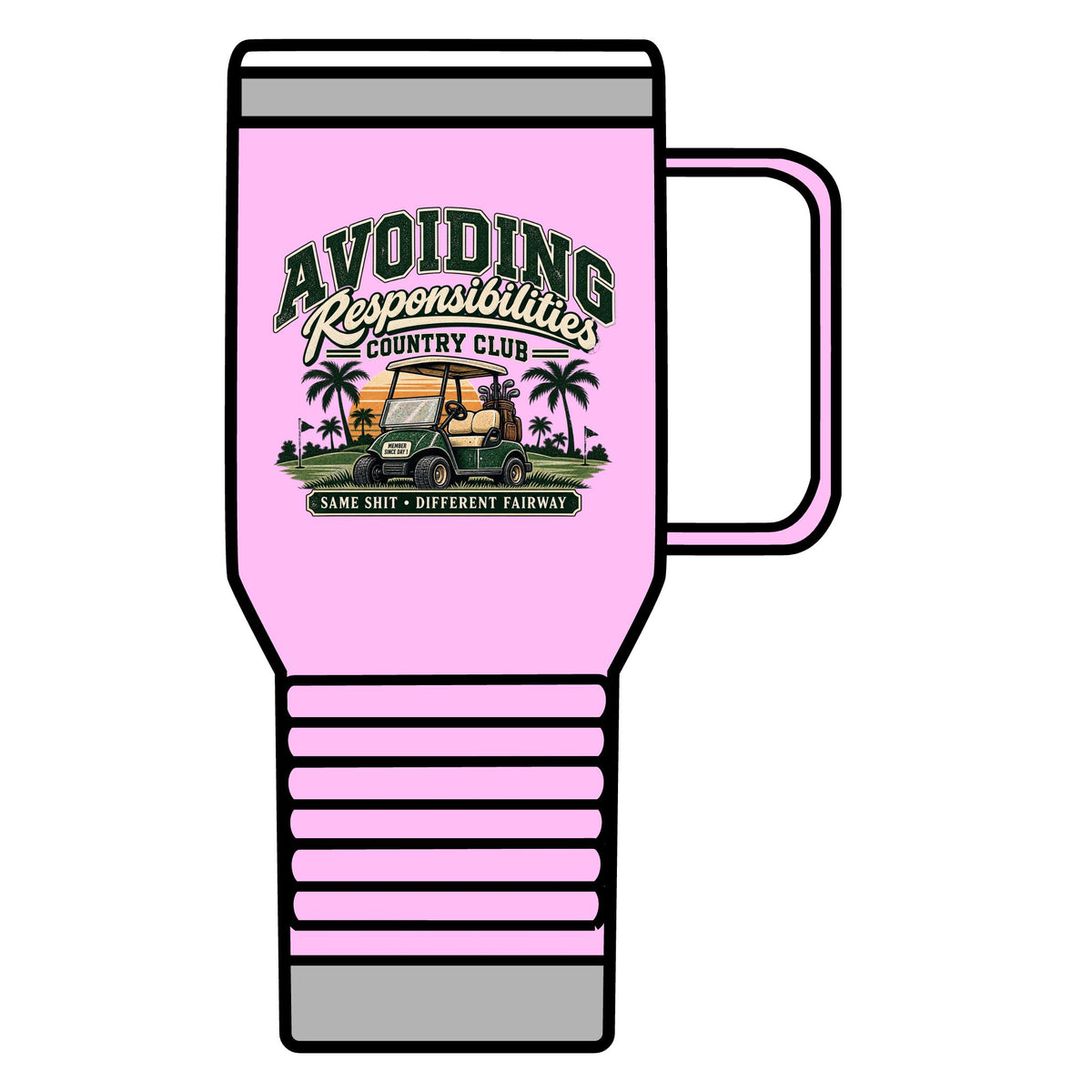 Avoiding Responsibility Country Club - 20oz Insulated Mug