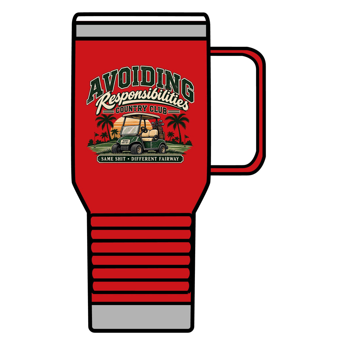 Avoiding Responsibility Country Club - 20oz Insulated Mug