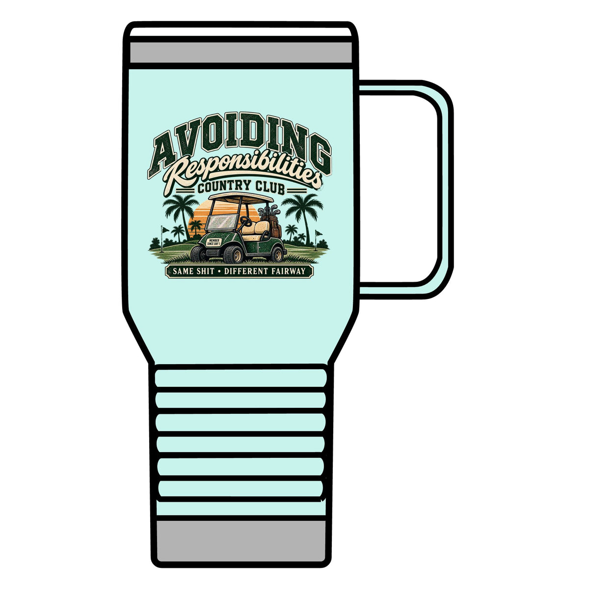 Avoiding Responsibility Country Club - 20oz Insulated Mug