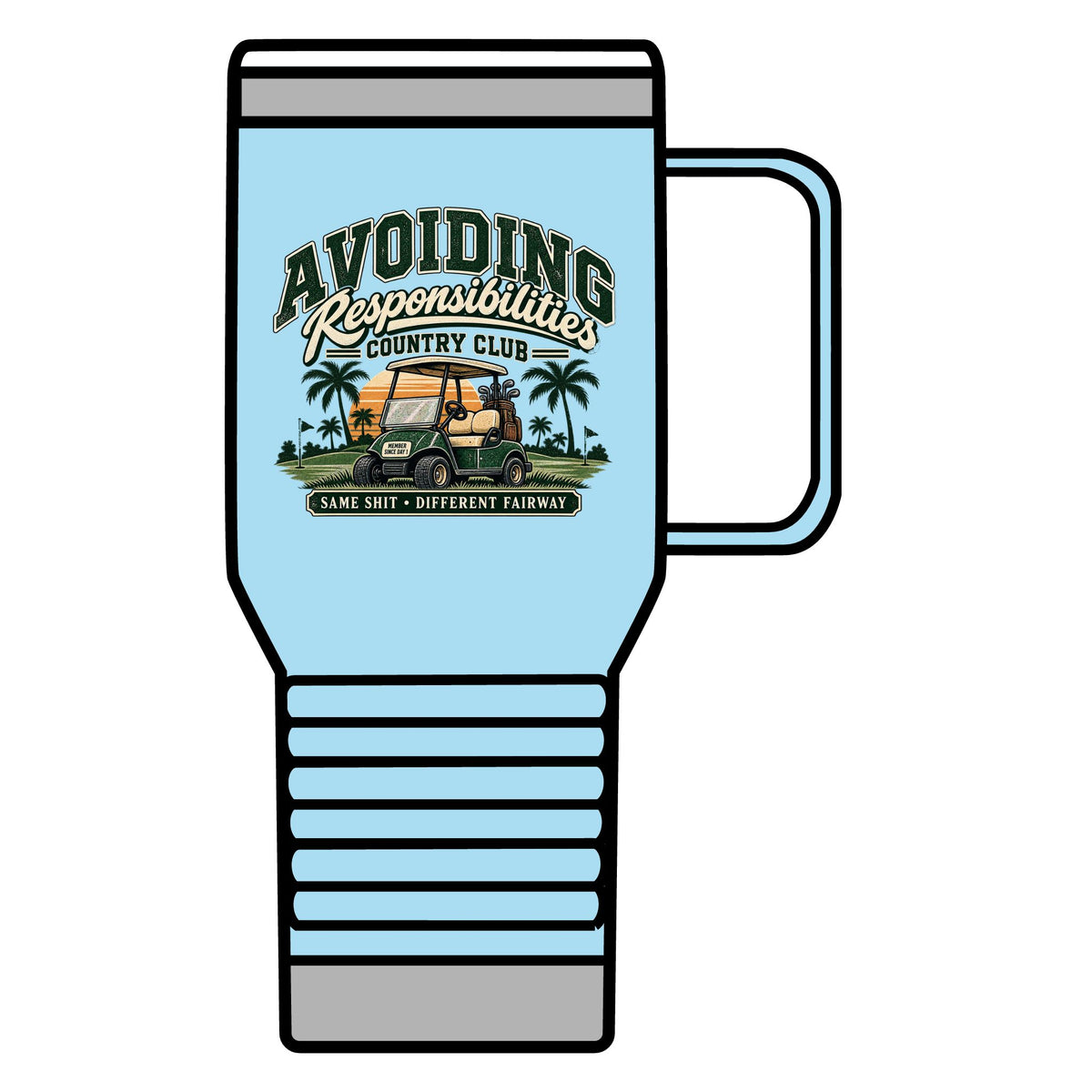 Avoiding Responsibility Country Club - 20oz Insulated Mug