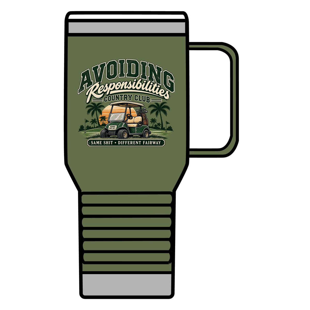 Avoiding Responsibility Country Club - 20oz Insulated Mug