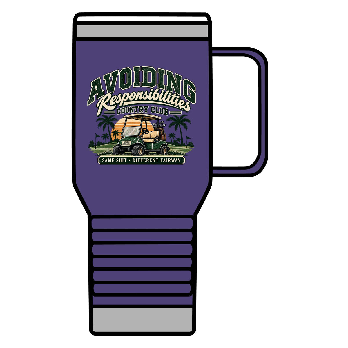 Avoiding Responsibility Country Club - 20oz Insulated Mug