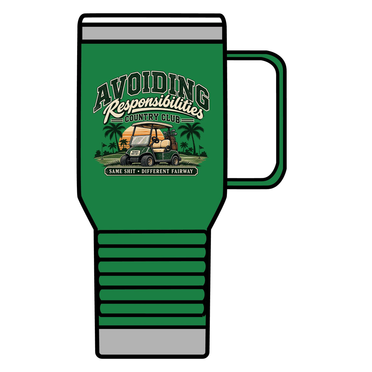 Avoiding Responsibility Country Club - 20oz Insulated Mug