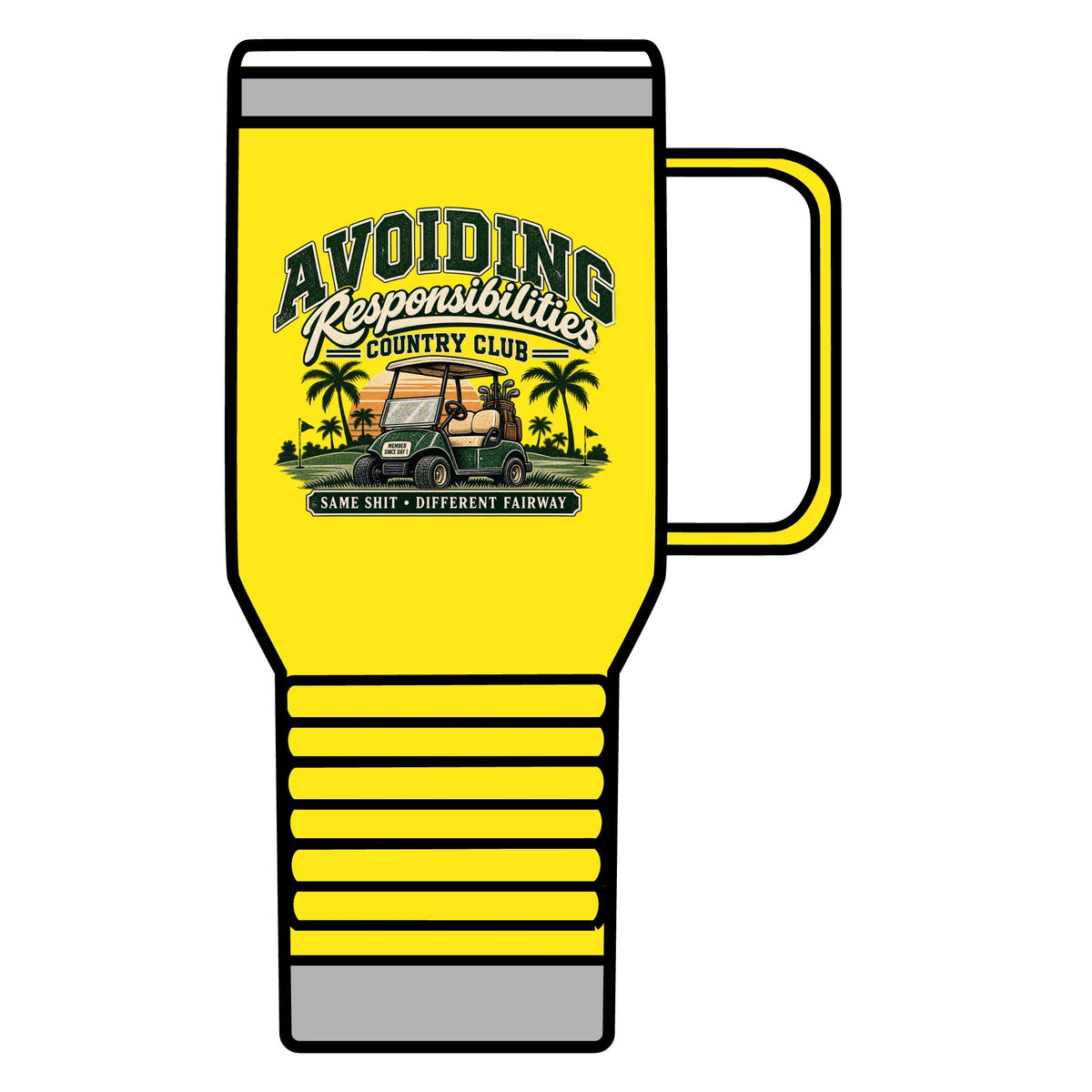 Avoiding Responsibility Country Club - 20oz Insulated Mug
