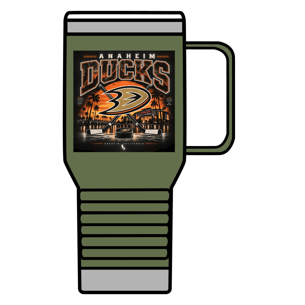 Anaheim Ducks Hockey Nights - 20oz Insulated Mug