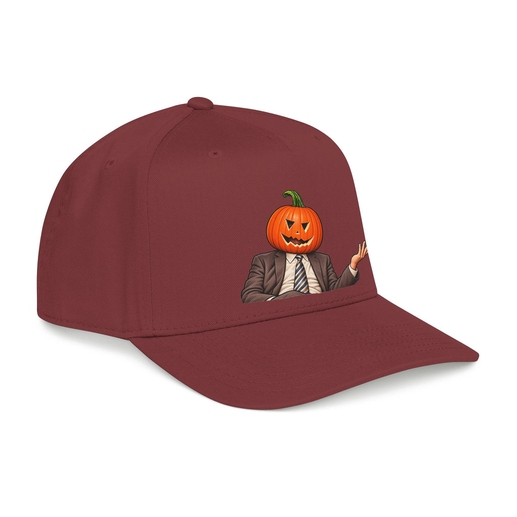 Pumpkin Head Office Cartoon - OTTO Baseball Hat
