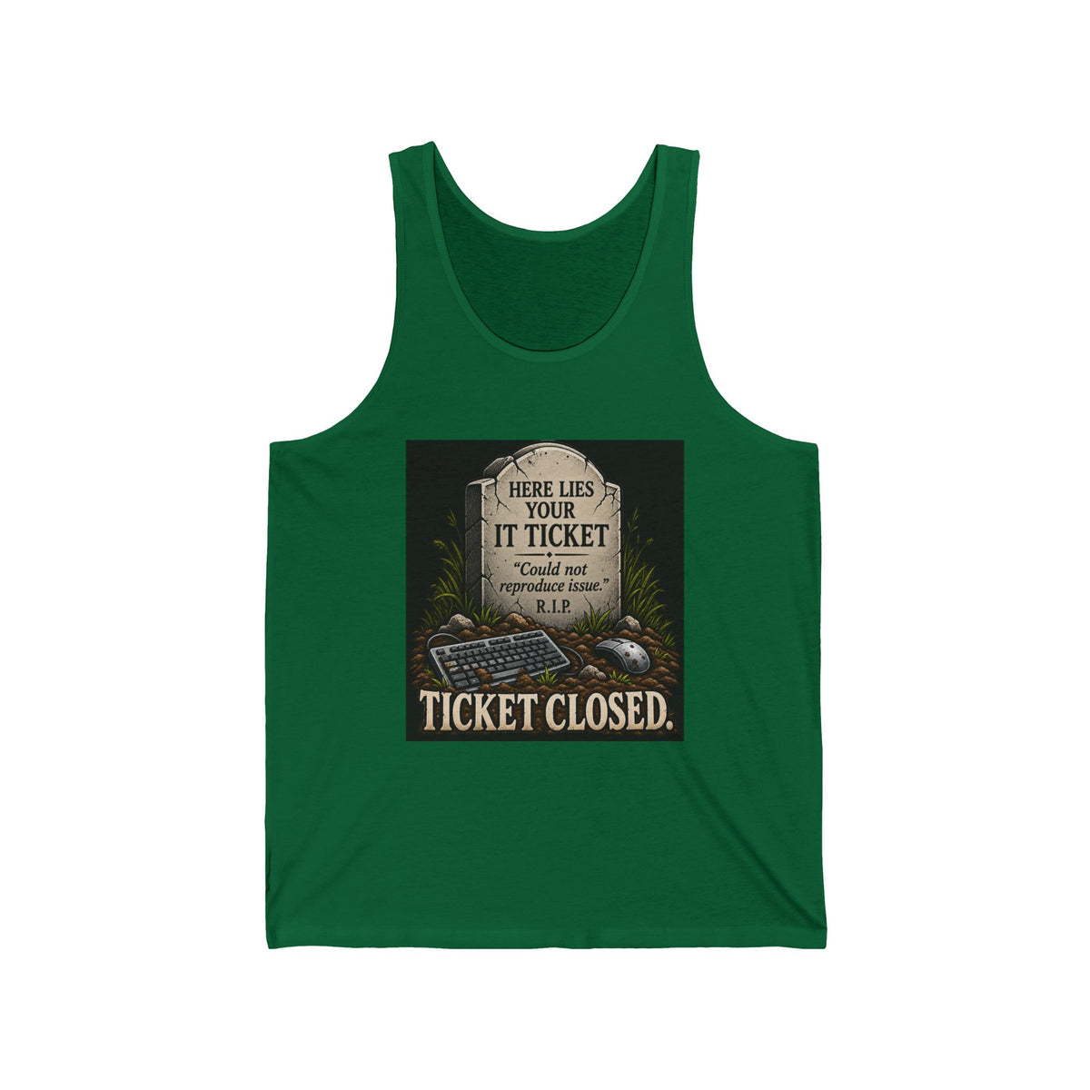 Ticket Closed - Athletic Tank