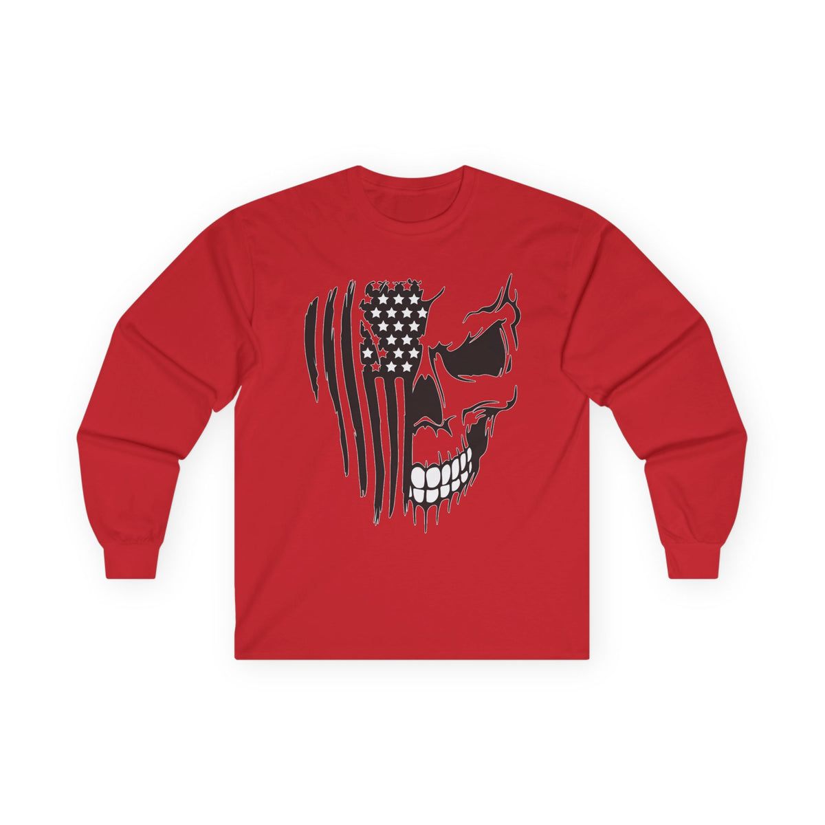 Stars, Stripes & Skulls - Unisex Ultra Cotton Long Sleeve Tee