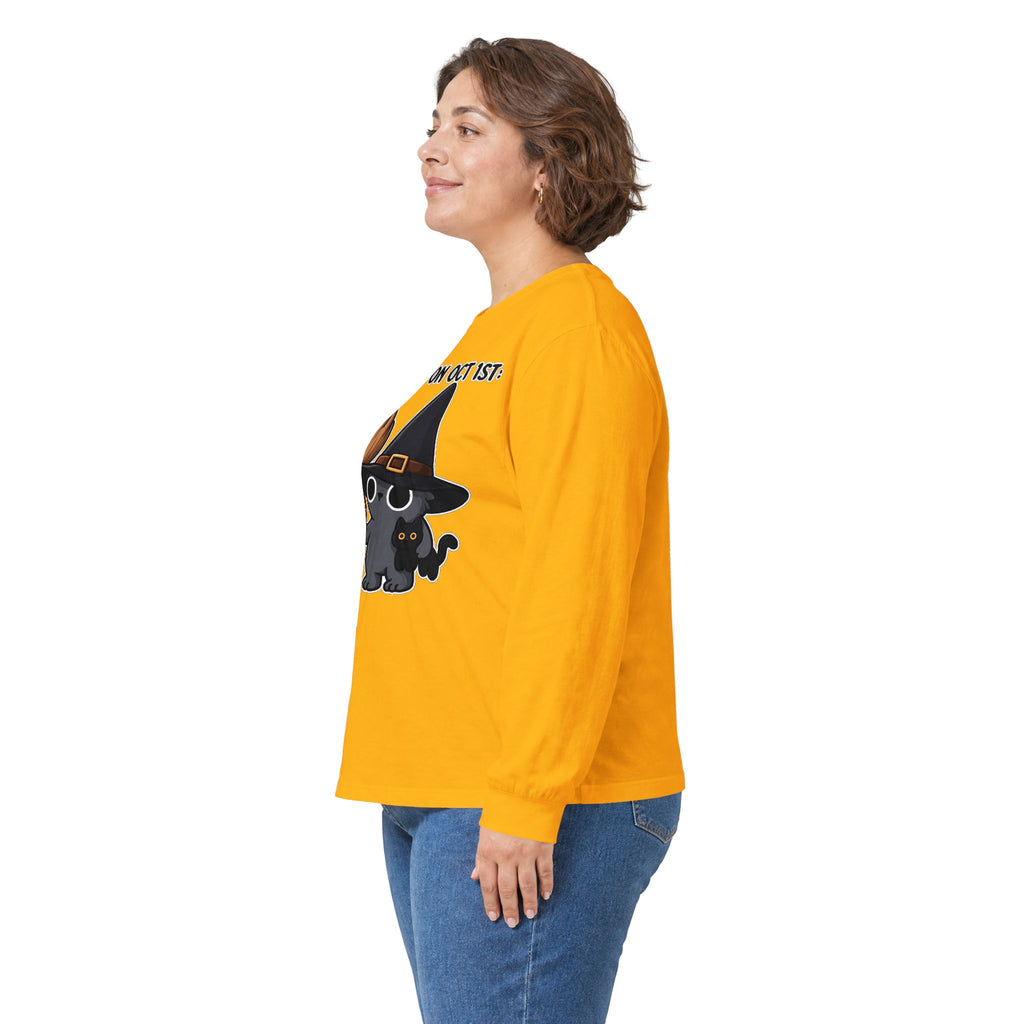 Waking Up On Oct 1st - Unisex Ultra Cotton Long Sleeve Tee