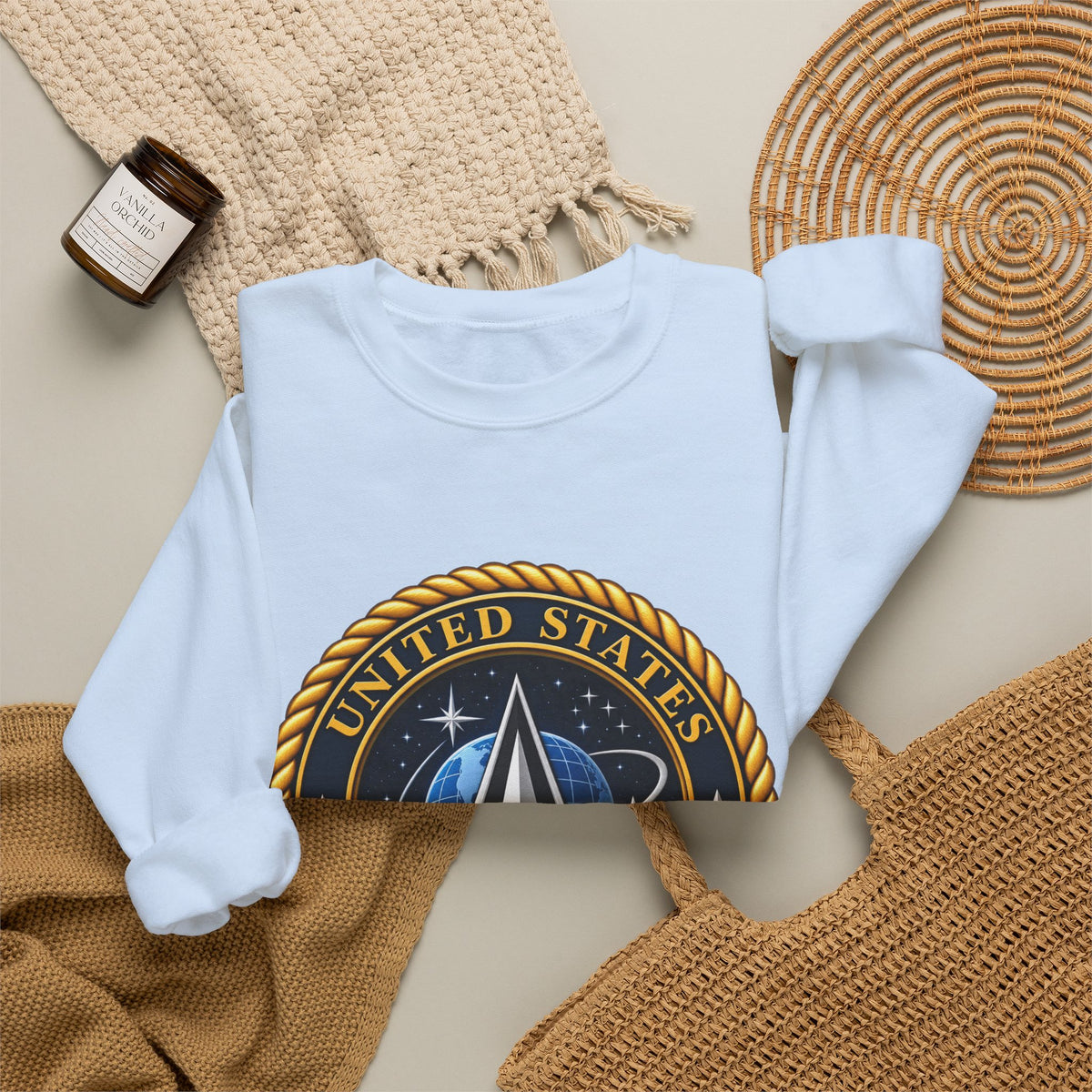 U.S. Space Force Emblem - Crewneck Sweatshirt
