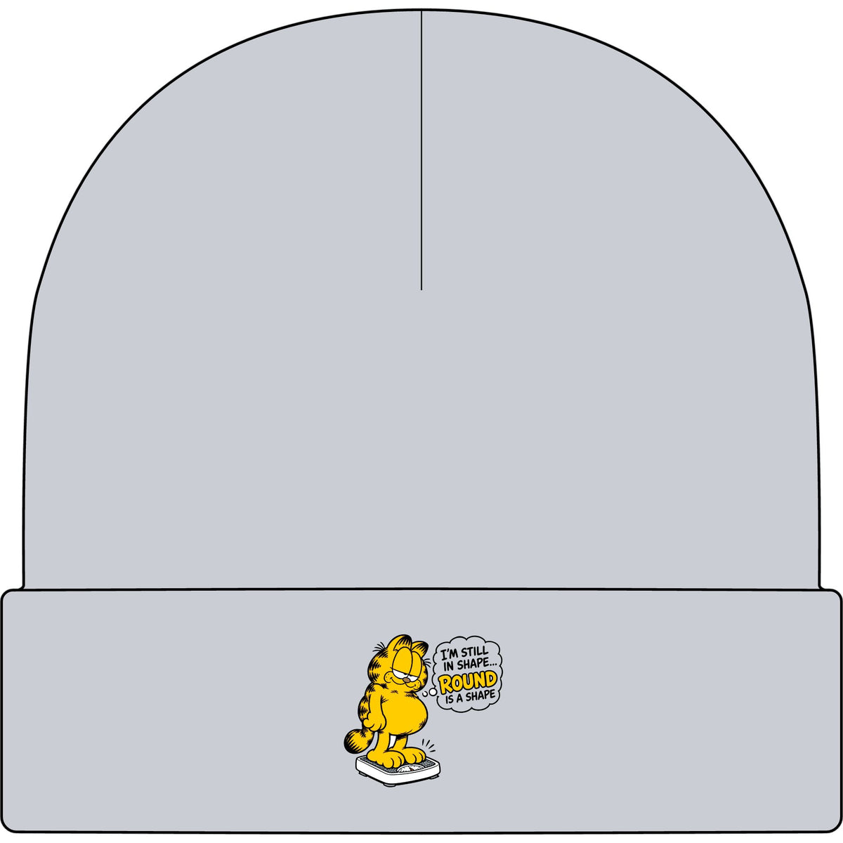 Round Shape Garfield - AS Colour 1107 Cuff Beanie