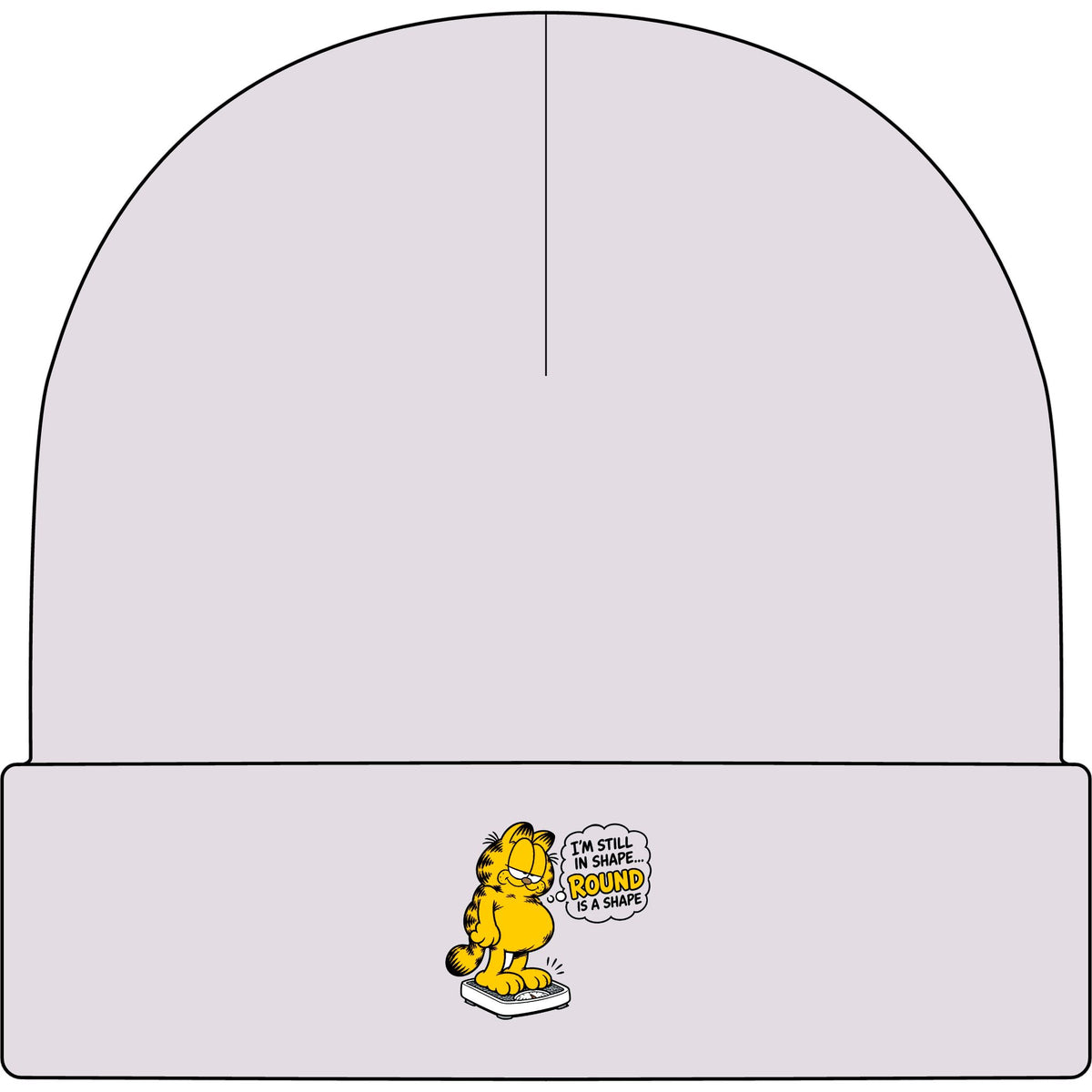 Round Shape Garfield - AS Colour 1107 Cuff Beanie