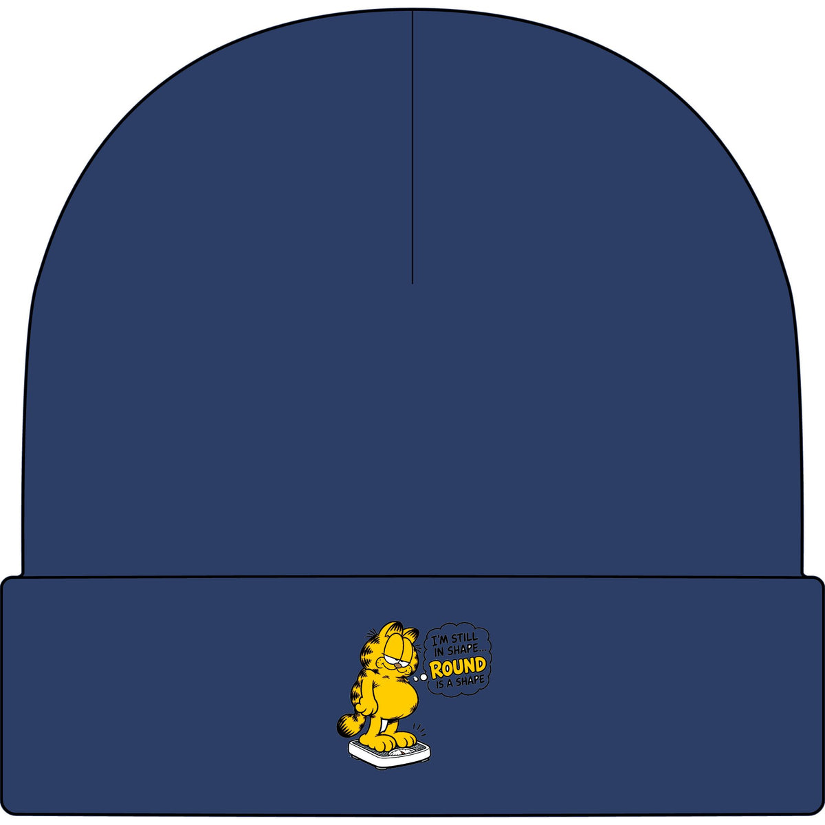 Round Shape Garfield - AS Colour 1107 Cuff Beanie