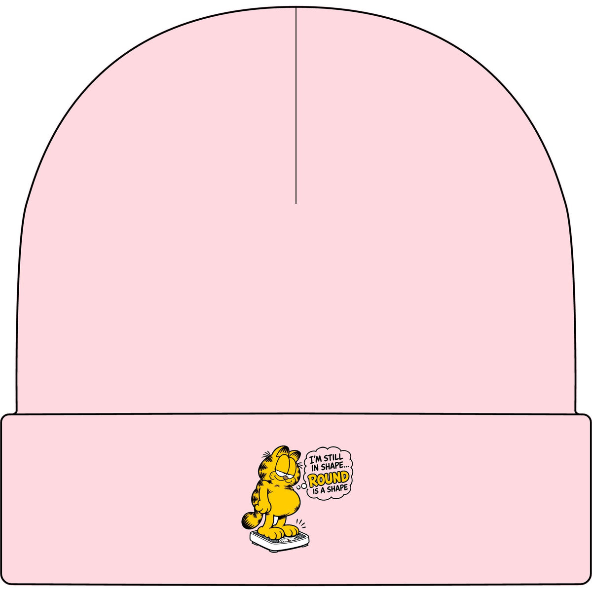 Round Shape Garfield - AS Colour 1107 Cuff Beanie
