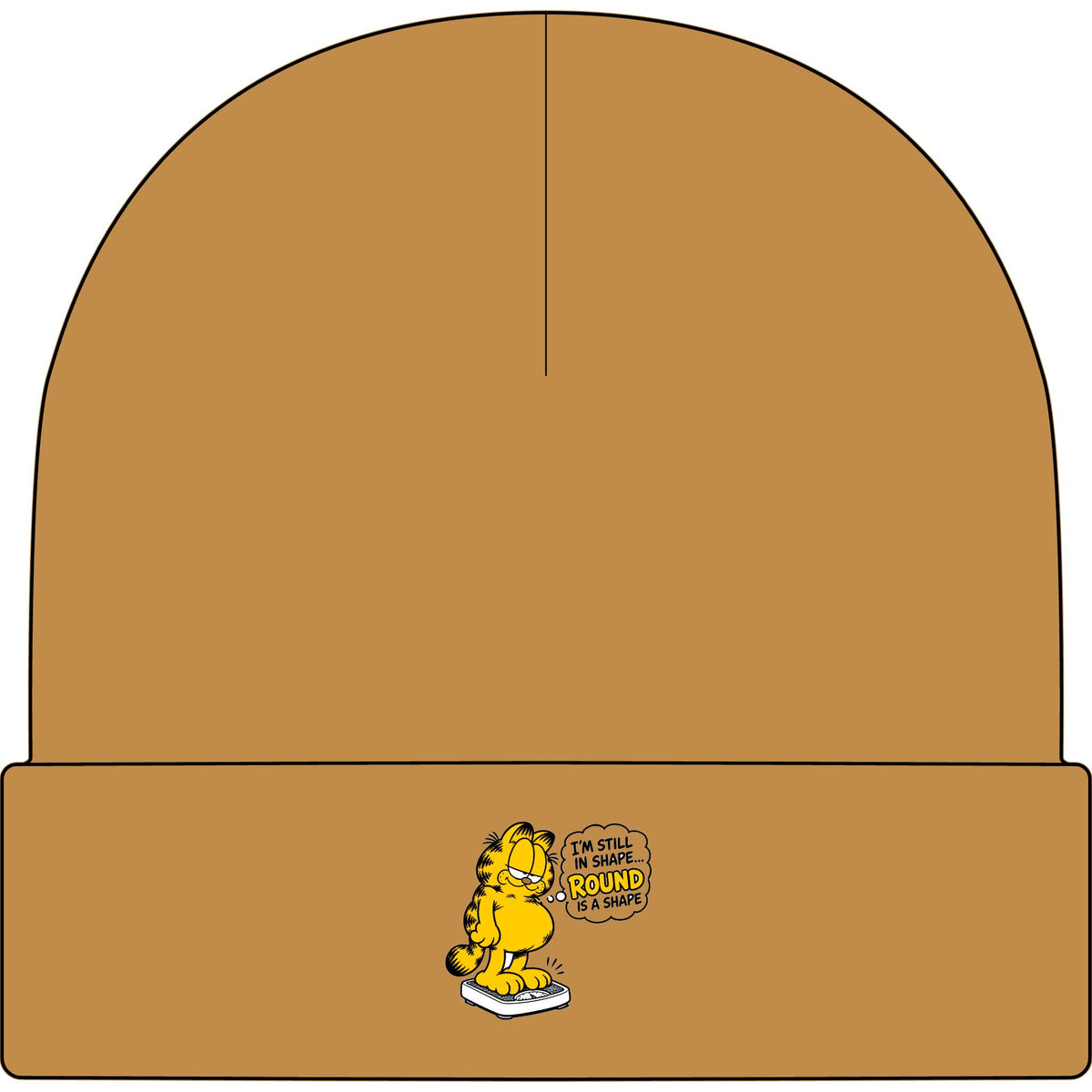 Round Shape Garfield - AS Colour 1107 Cuff Beanie