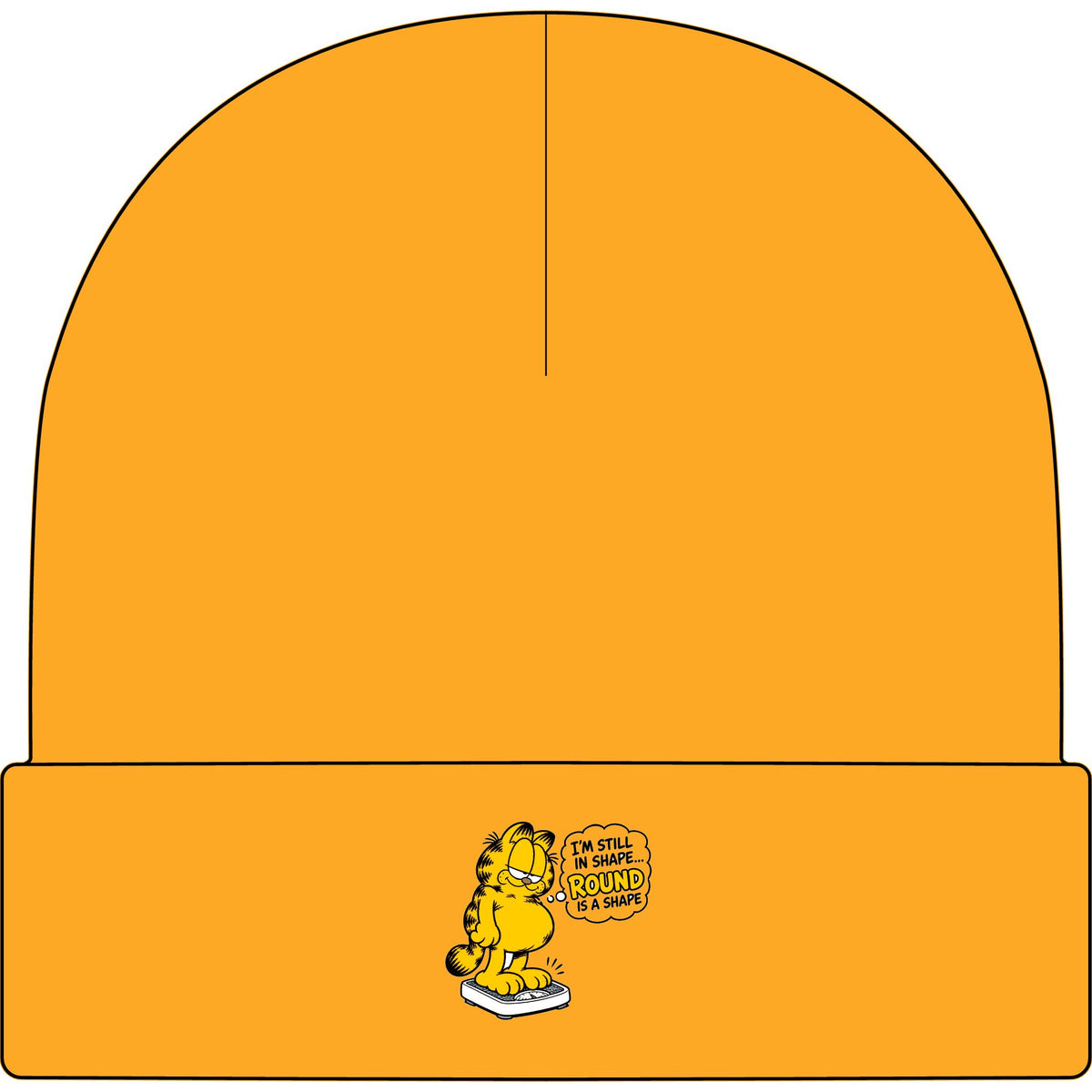 Round Shape Garfield - AS Colour 1107 Cuff Beanie