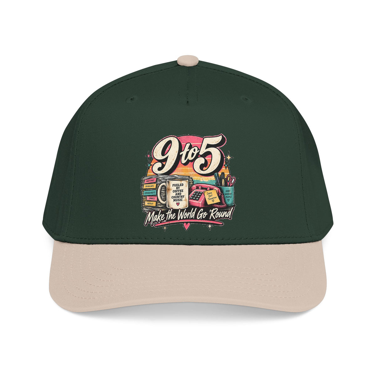 9to5 Make the World Go Round - OTTO Baseball Hat