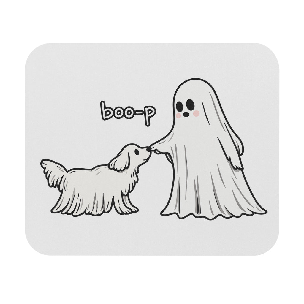 Boo-p Ghost and Dog - Mouse Pad