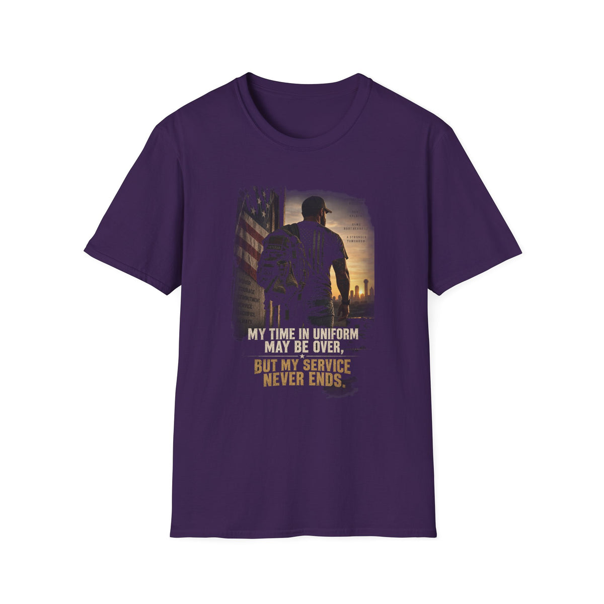 Service Never Ends - Classic Tee