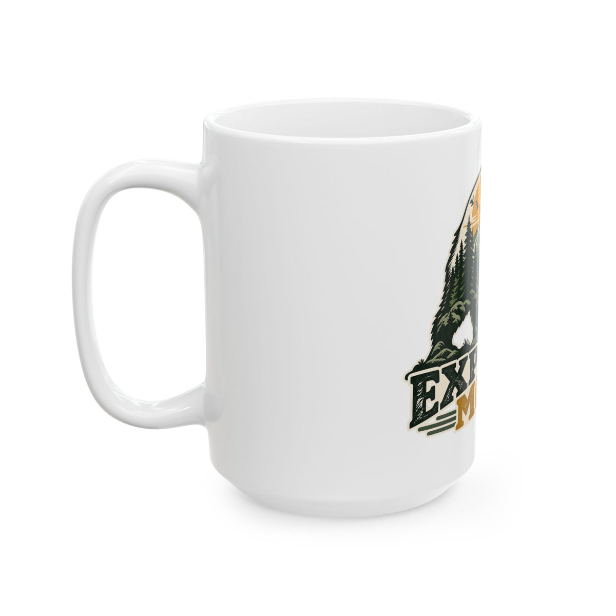 Explore More Bear - Ceramic Mug 11oz and 15oz