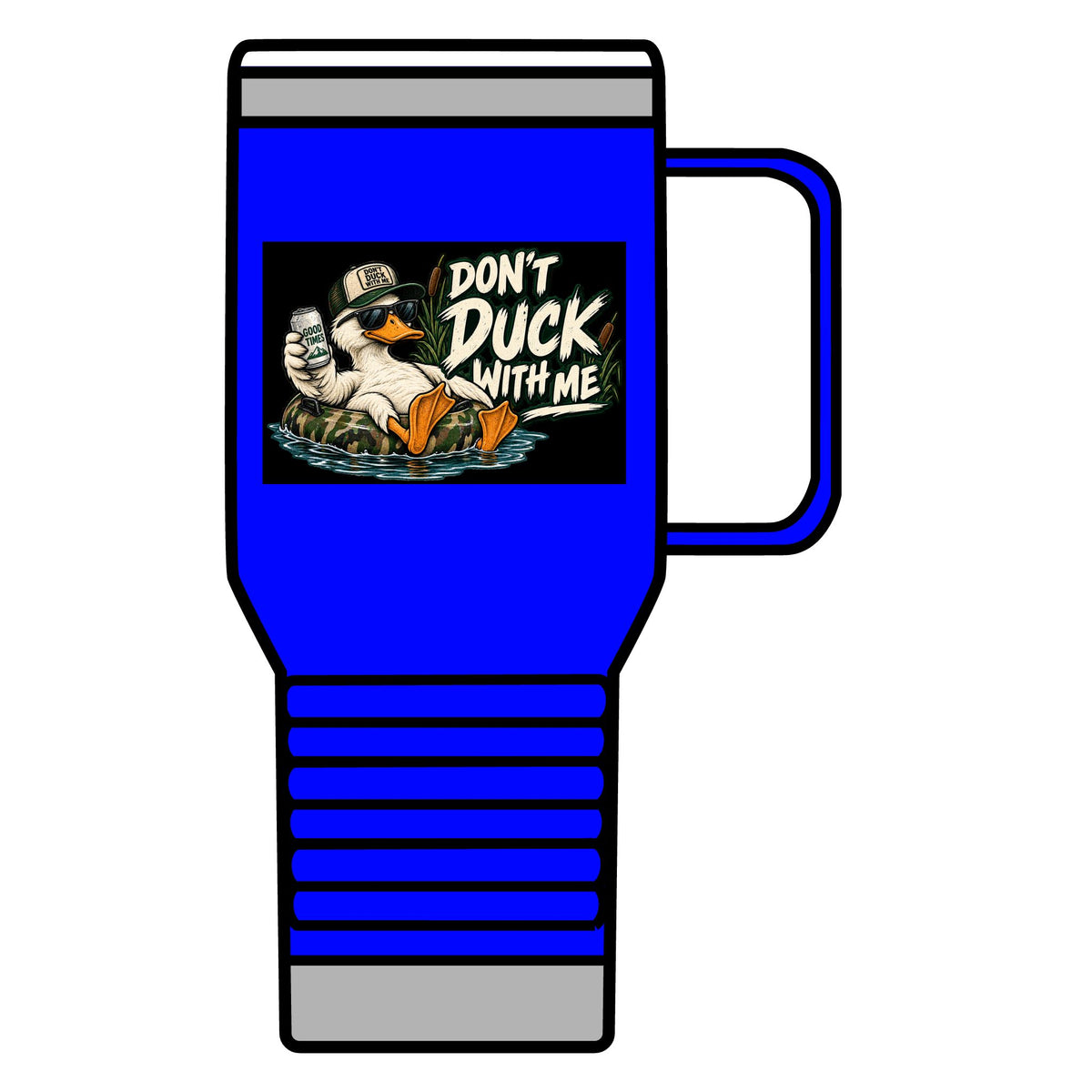 Duck With Me Camo - 20oz Insulated Mug