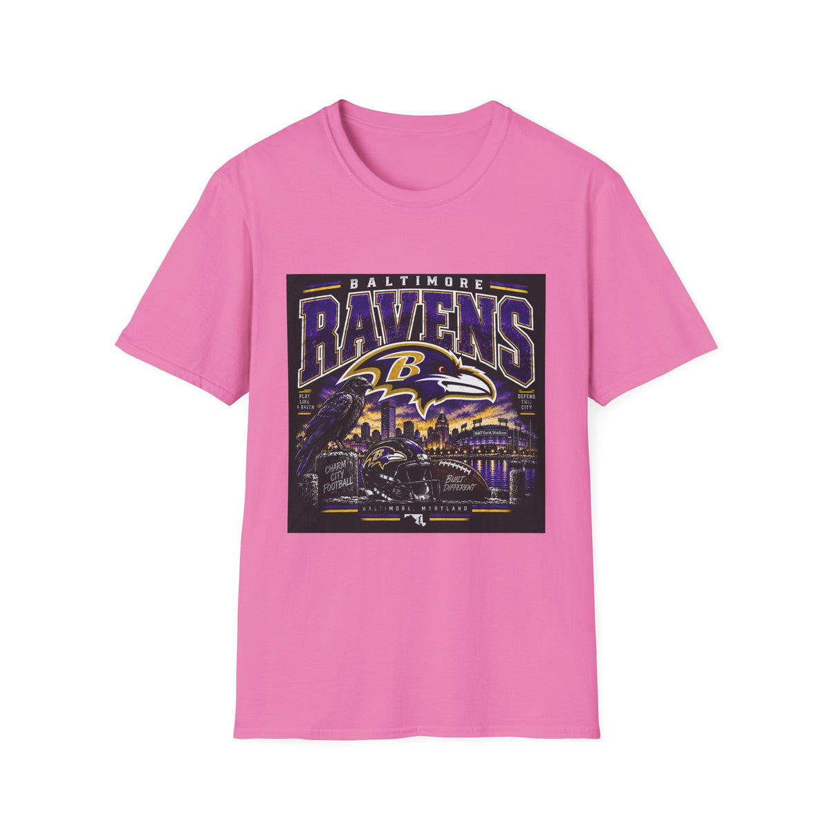 Baltimore Ravens Skyline Tee - Classic Tee