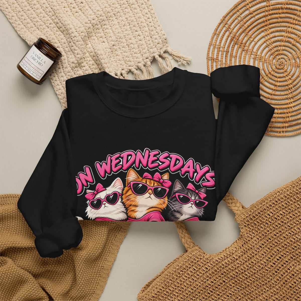 On Wednesdays We Wear Pink - Crewneck Sweatshirt