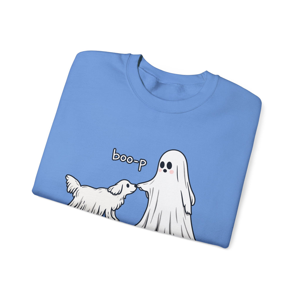 Boo-p Ghost and Dog - Crewneck Sweatshirt